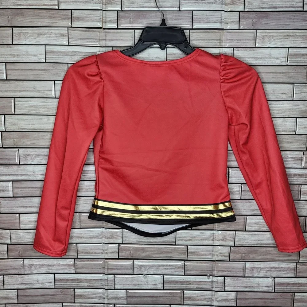 New DC‎ Wonder Woman Girl’s Costume Size Large 10-12 Rubies Dress Up Outfit